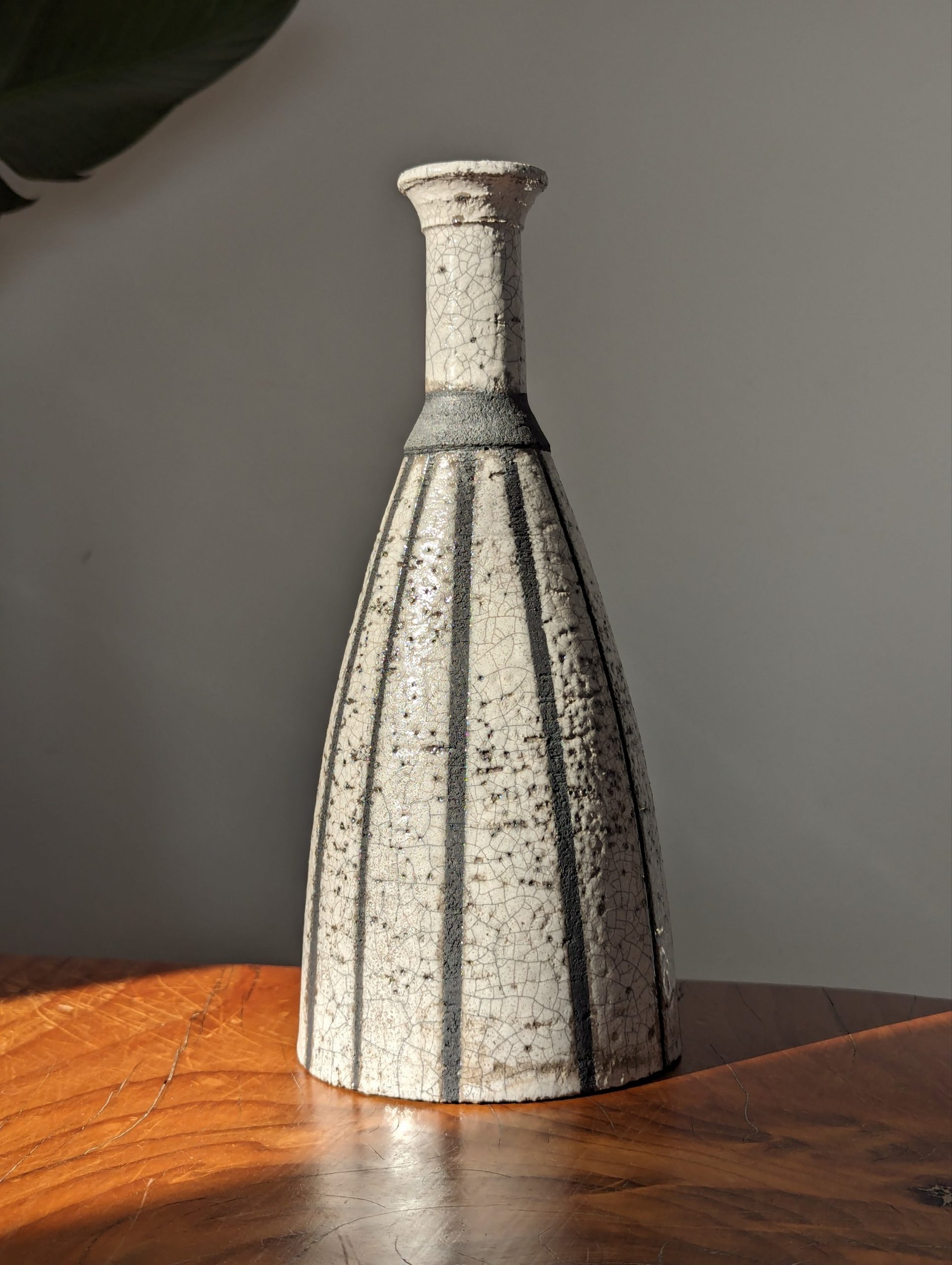 vaso raku bianco Collier