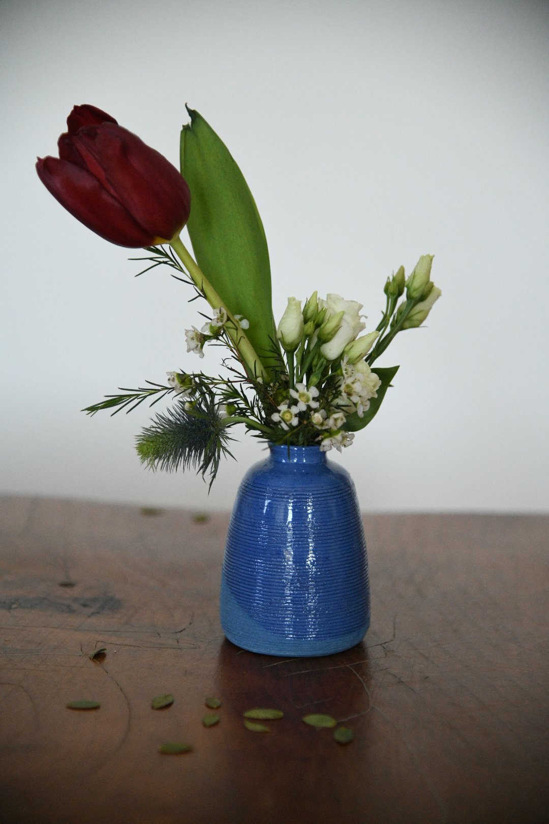 vaso small in gres cobalto