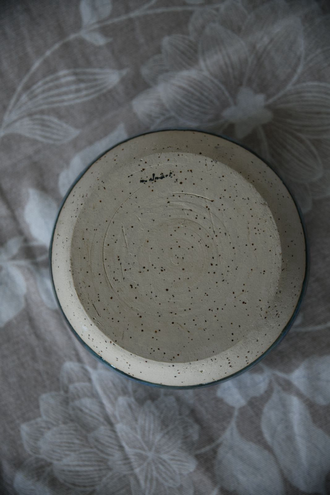 bowl with blue band 3