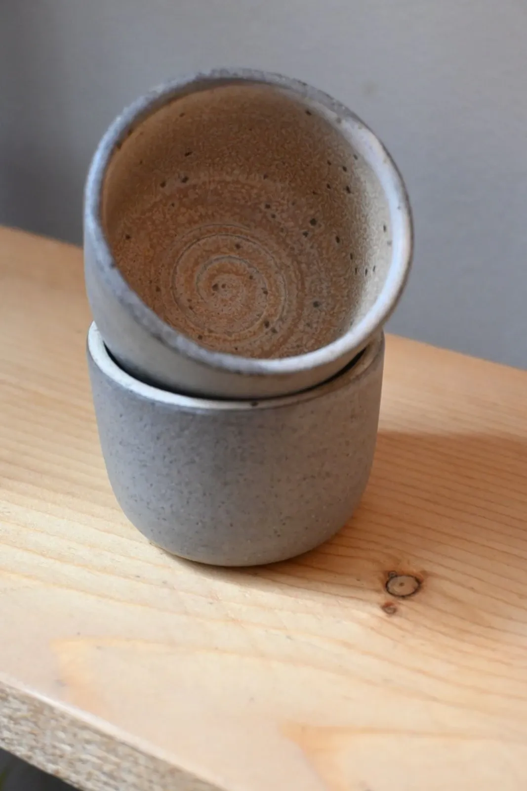 pair of grey stoneware cups 4